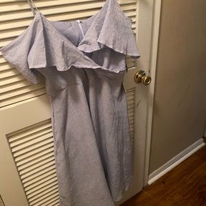 Beautiful Cold shoulder dress…NWT. JUST REDUCED